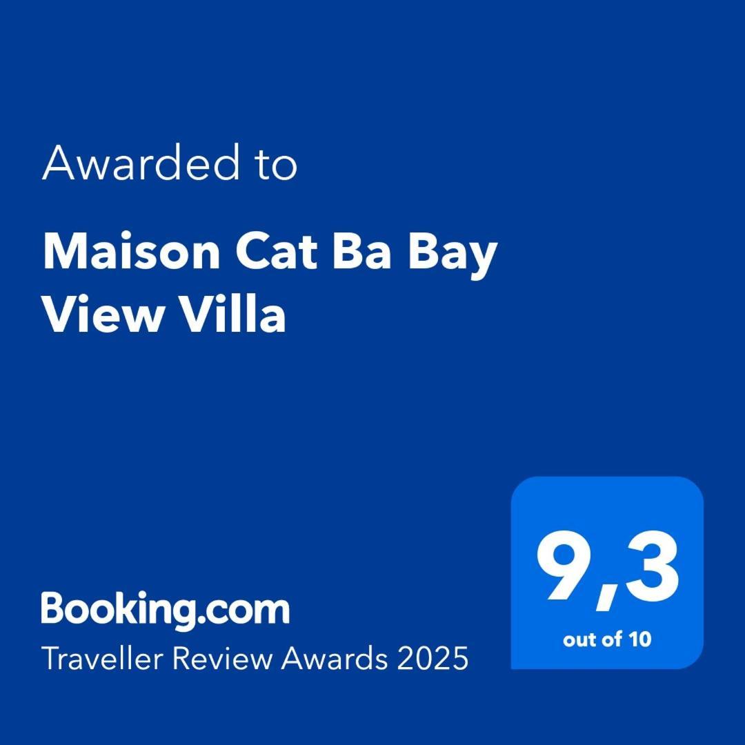 Maison Cat Ba Bay View Villa Chan Chau Экстерьер фото